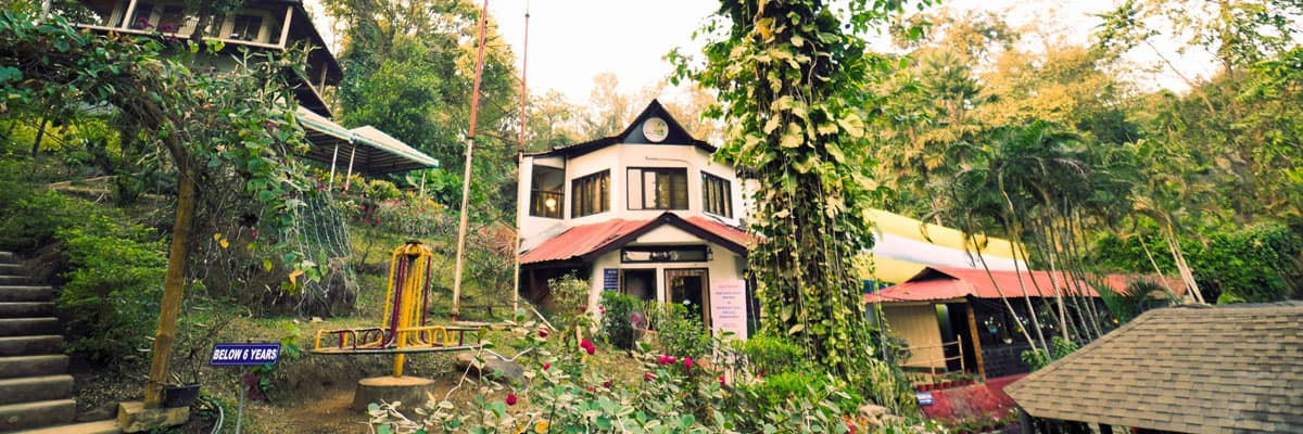 The resort among the tea gardens
